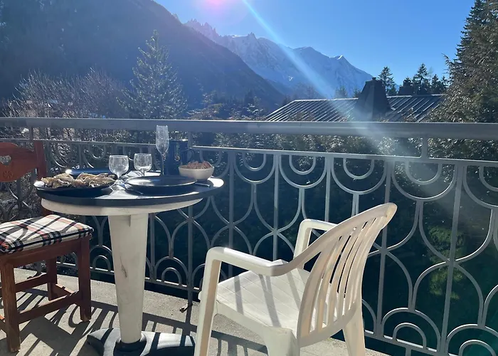 Bel Avec Vue Exceptionnelle Chamonix